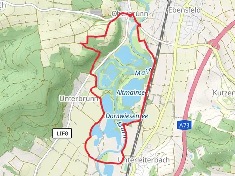Dornwiesensee via Mainseeweg