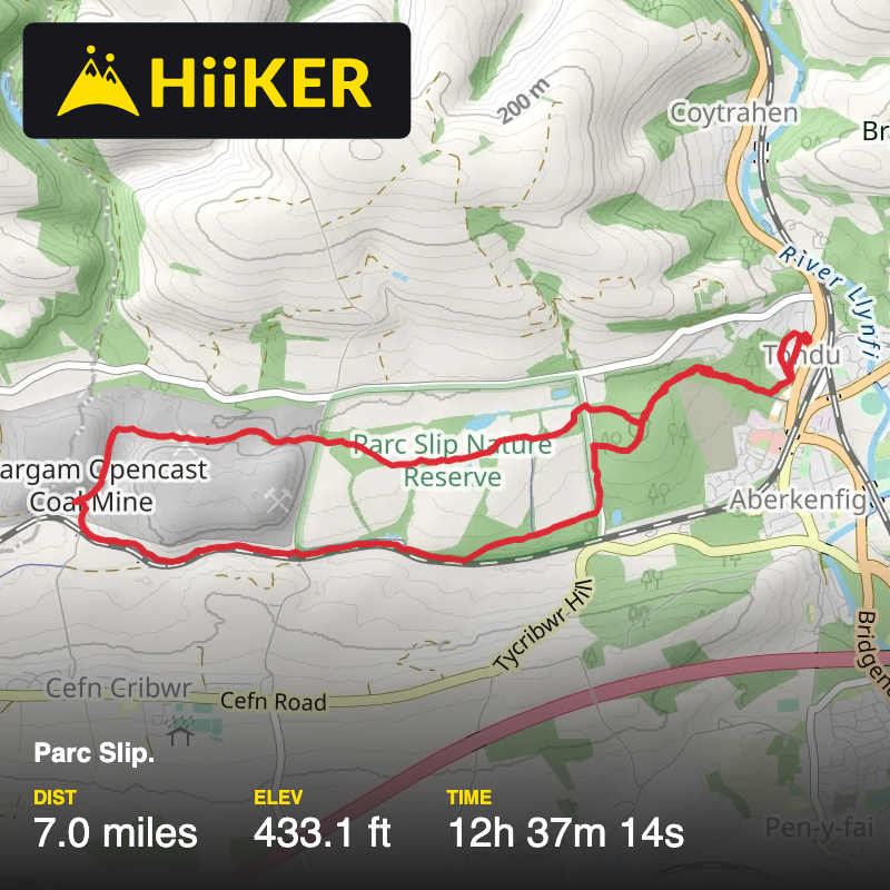 A map preview of the recording Parc Slip..