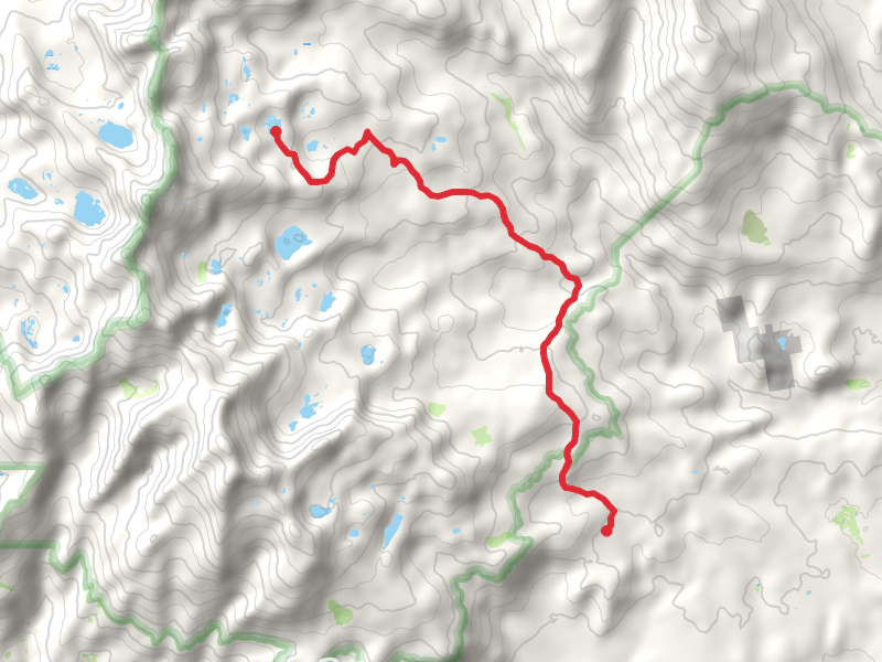Rainbow Lake Trail and Fernandez Access Trail