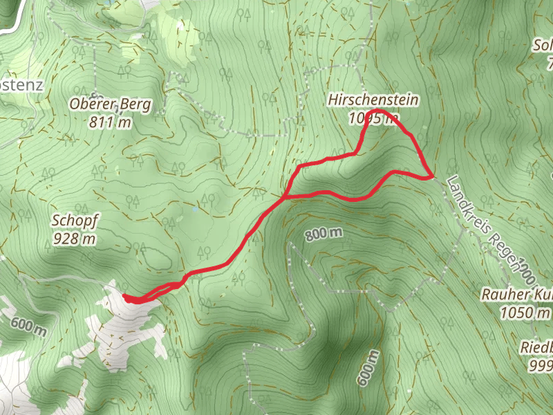Hirschenstein Loop from Grandsberger