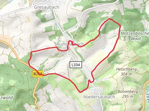 Haifisch Pfad and Ruemmelbach Humberg Weg