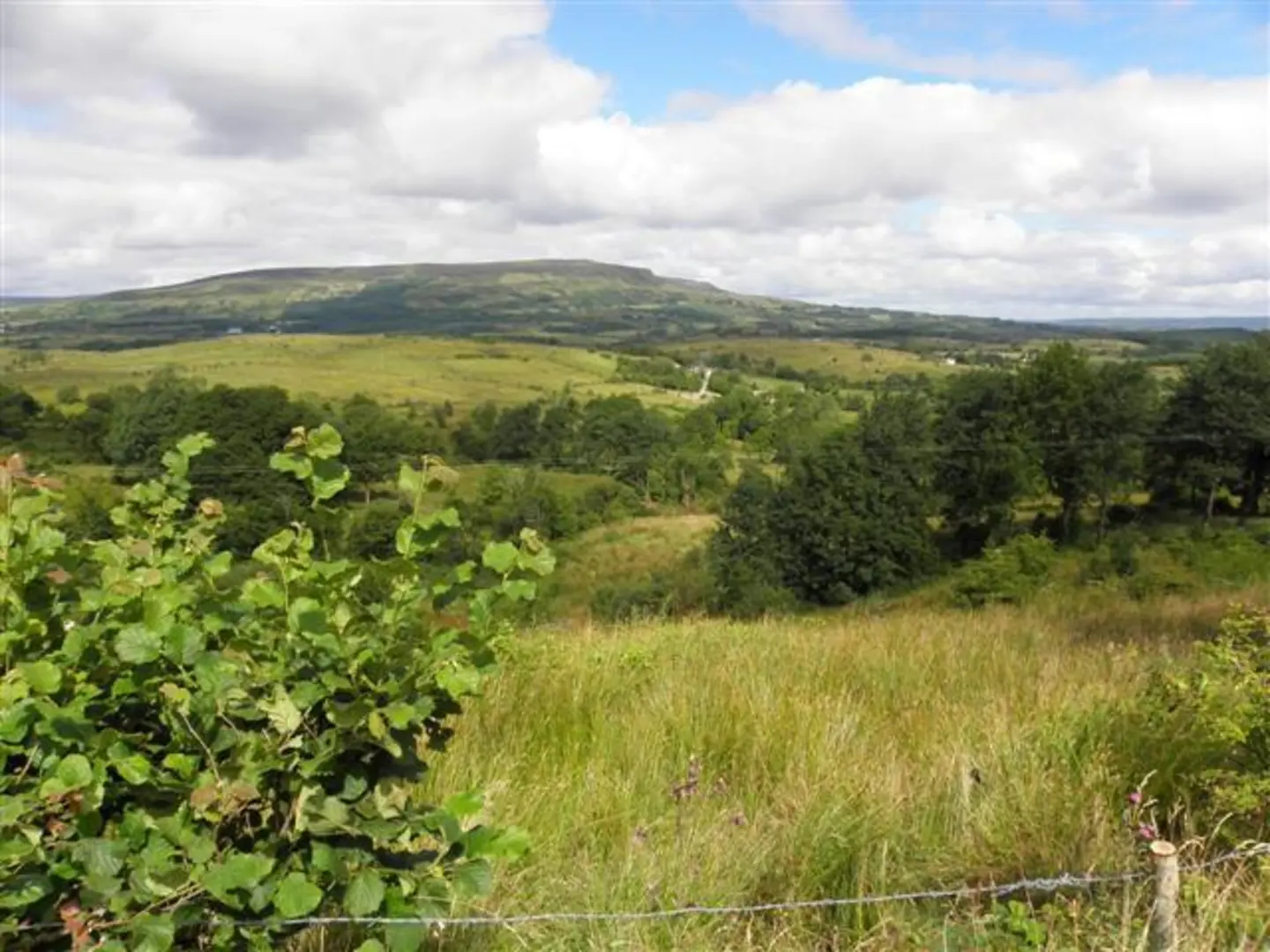 An image depicting the trail The Playbank to Benbrack Mountain and its surrounding area.