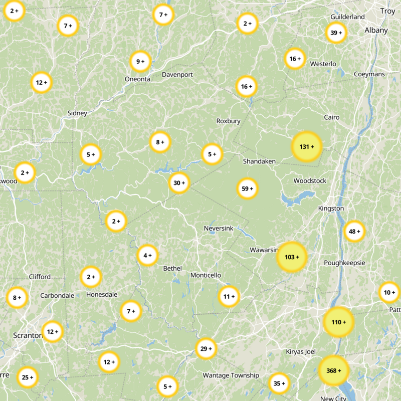 Sullivan County Static Map