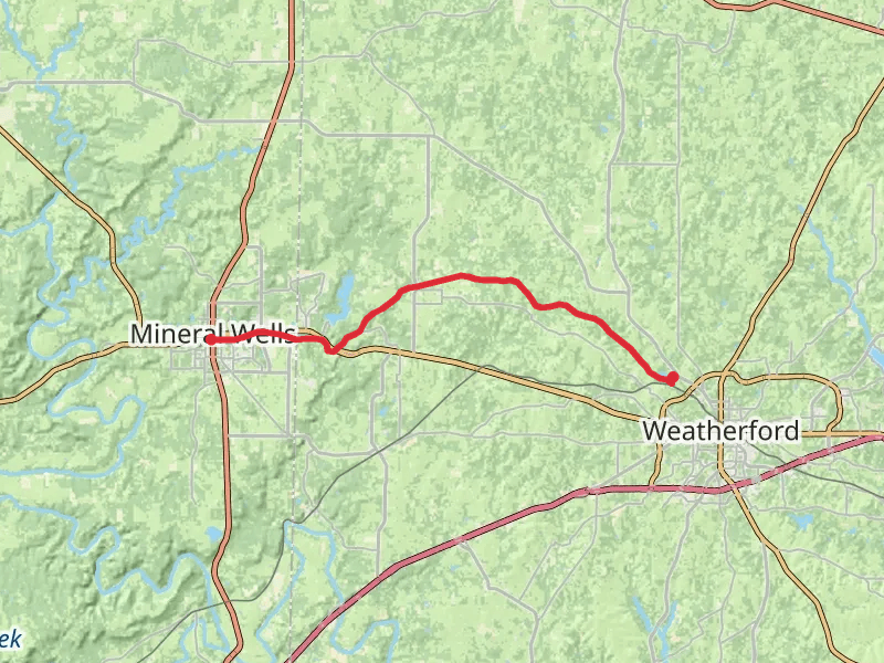 Lake Mineral Wells State Trailway