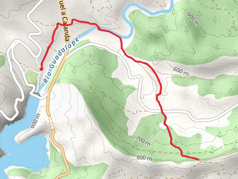Camping of Castellote - Hermitage of Santa Bárbara PR TE 84