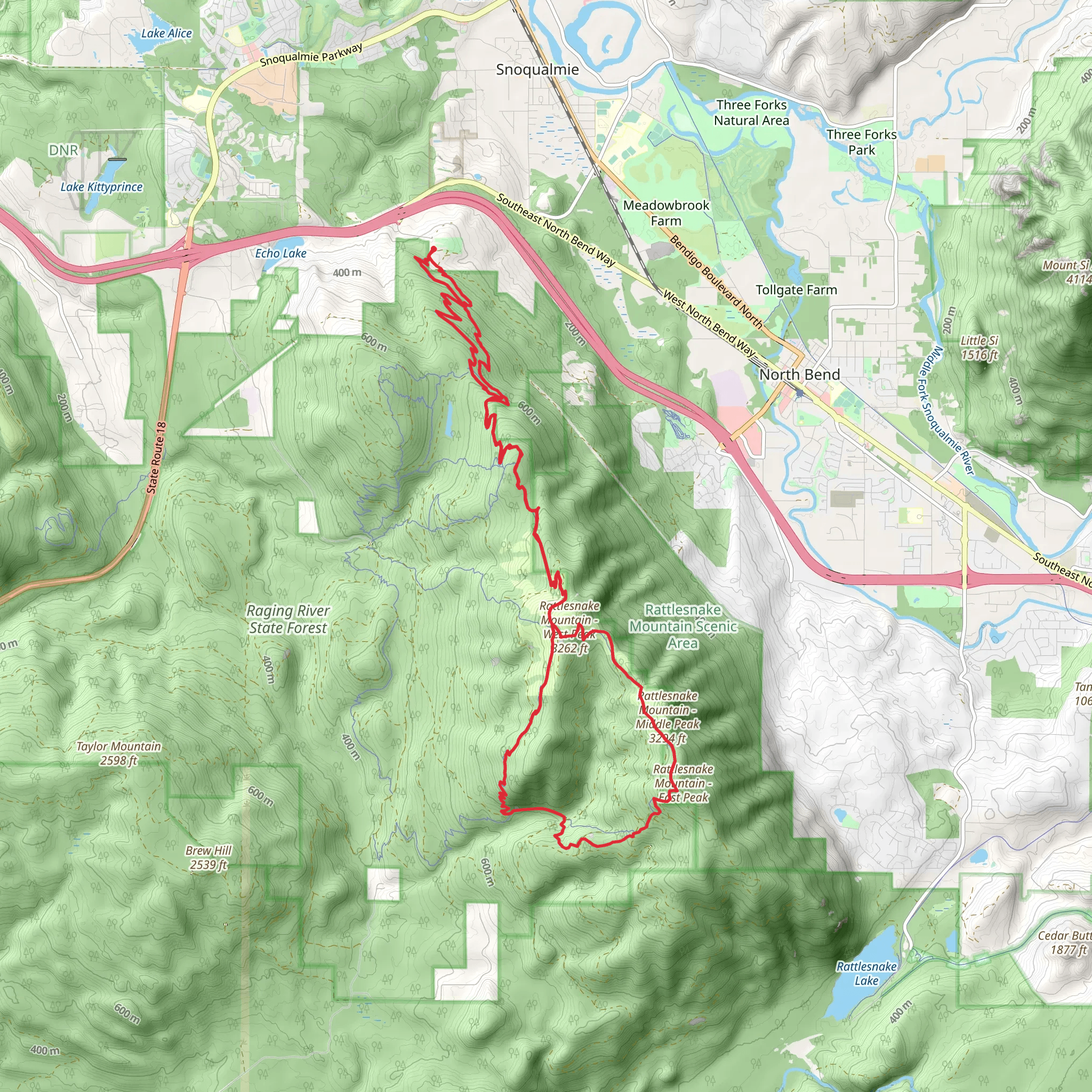 Upward Mobility and Poppin Tops Loop mobile static map