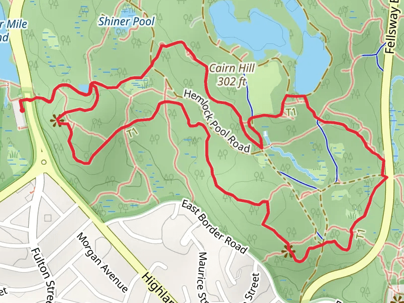 Cairn Hill and Boojum Rock Loop via Rock Circuit Trail