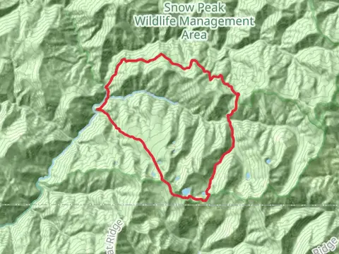 Fawn Lake, Larkins Creek and Surveyor's Ridge Loop Trail