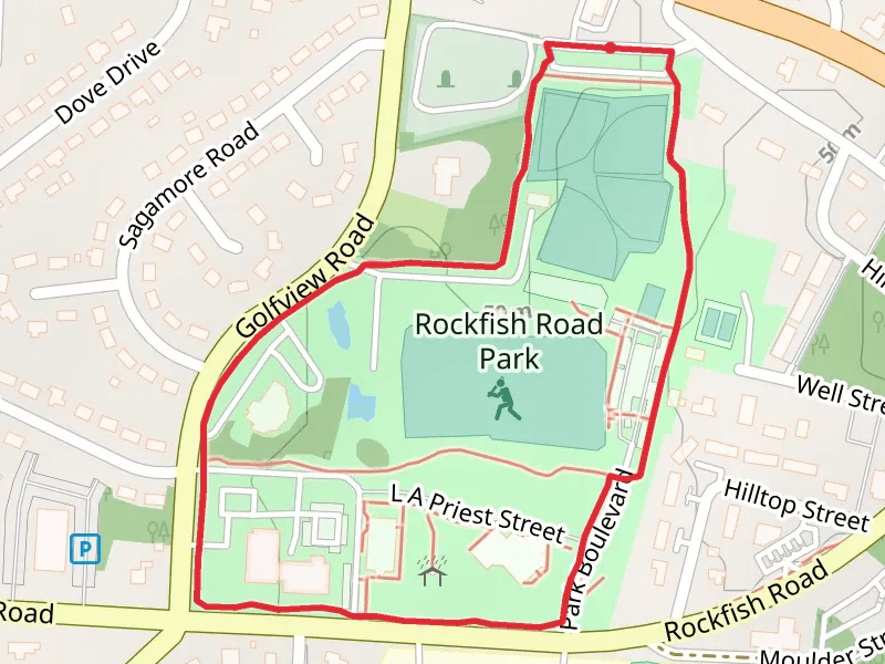 Rockfish Road Park Loop