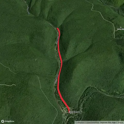 Tank Run Falls via Pine Creek Rail Trail