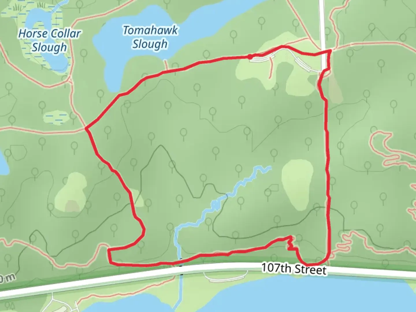 An image depicting the trail Palos Unpaved Loop Trail and its surrounding area.