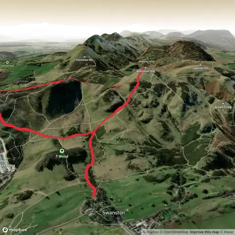 Caerketton Hill and Allermuir Hill Loop