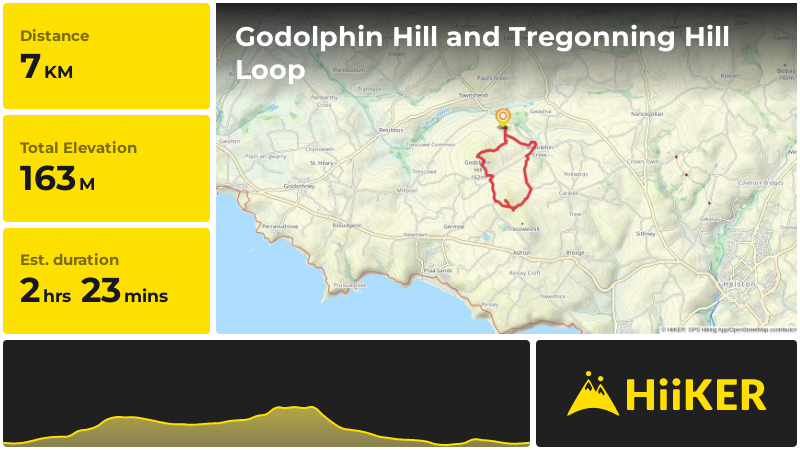 Godolphin Hill and Tregonning Hill Loop | Cornwall | England