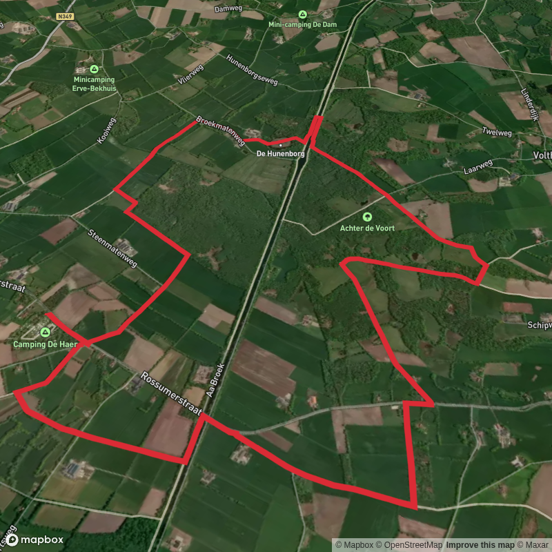 Hilligenpad and Stuwwal Route