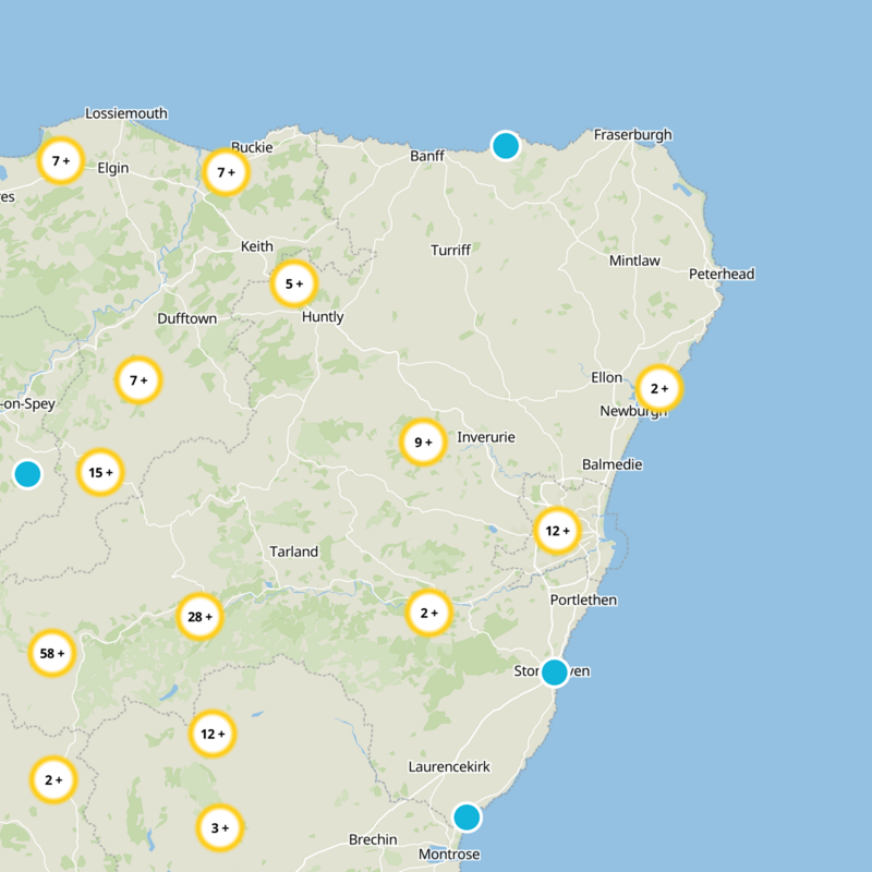 Aberdeenshire Static Map