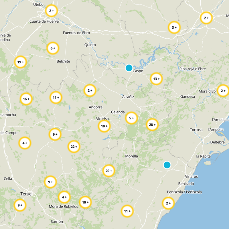 Foz-Calanda Static Map