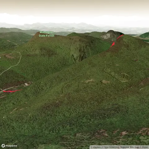 Mount Pisgah via South Trail and North Trail