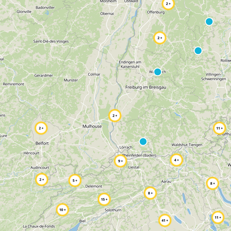 Breisgau-Hochschwarzwald Static Map