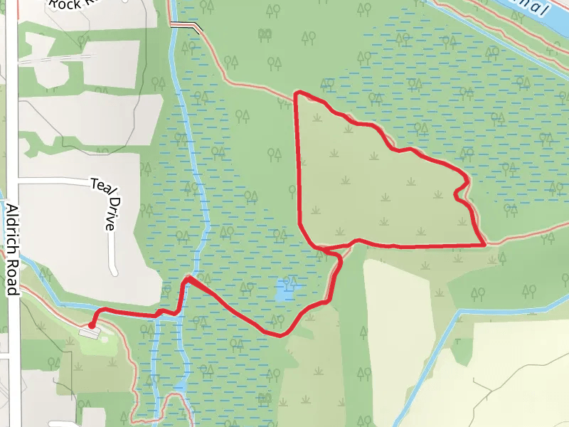 Blue Trail Loop via Orange Trail