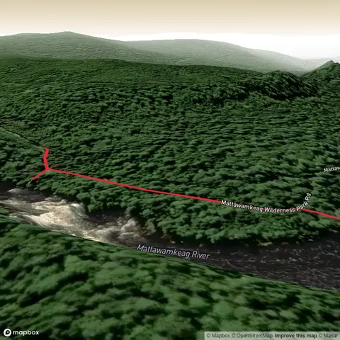 Gordon Falls and Mattawamkeag River