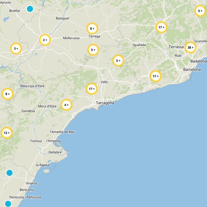 Tarragona Static Map