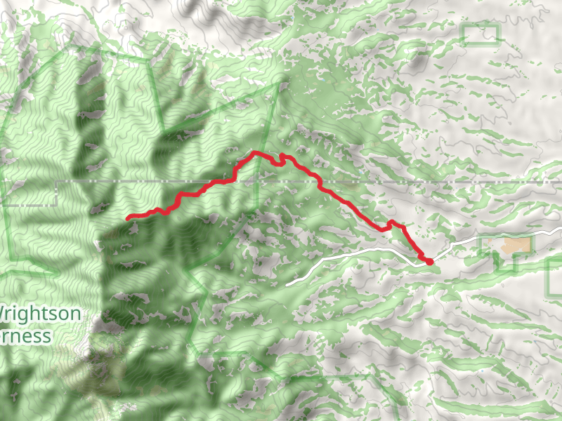 East Sawmill Canyon Trail