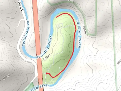 Tallulah River Out and Back