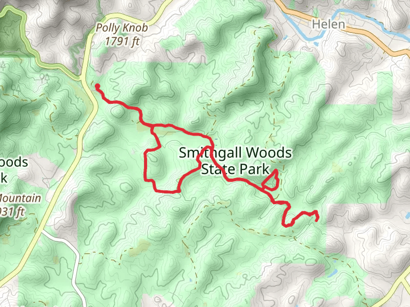 Tsalaki, Martin's Mine and Ash Creek Loop Trail