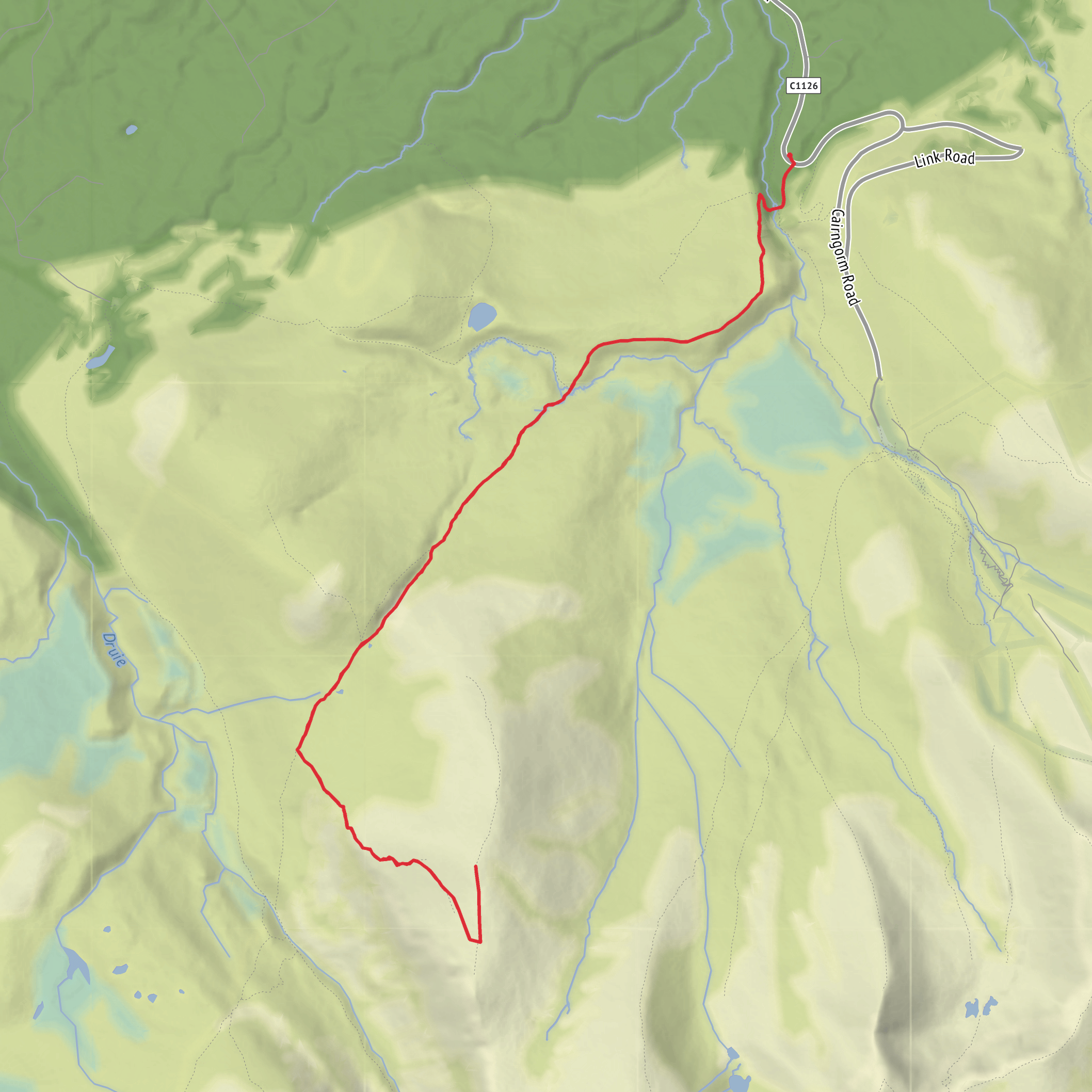 Lurcher's Crag mobile static map
