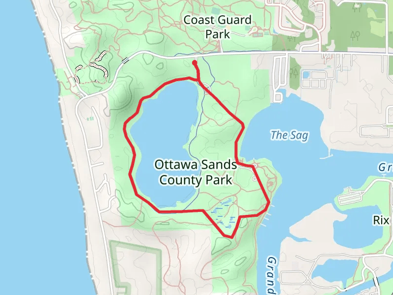 Ottawa Sands County Park Loop
