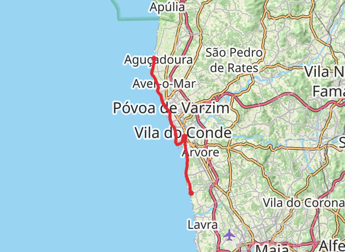 Litoral Camino 2 mobile static map