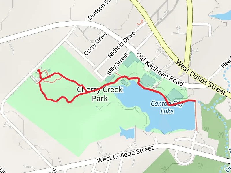 Cherry Creek Park and Canton City Lake Loop