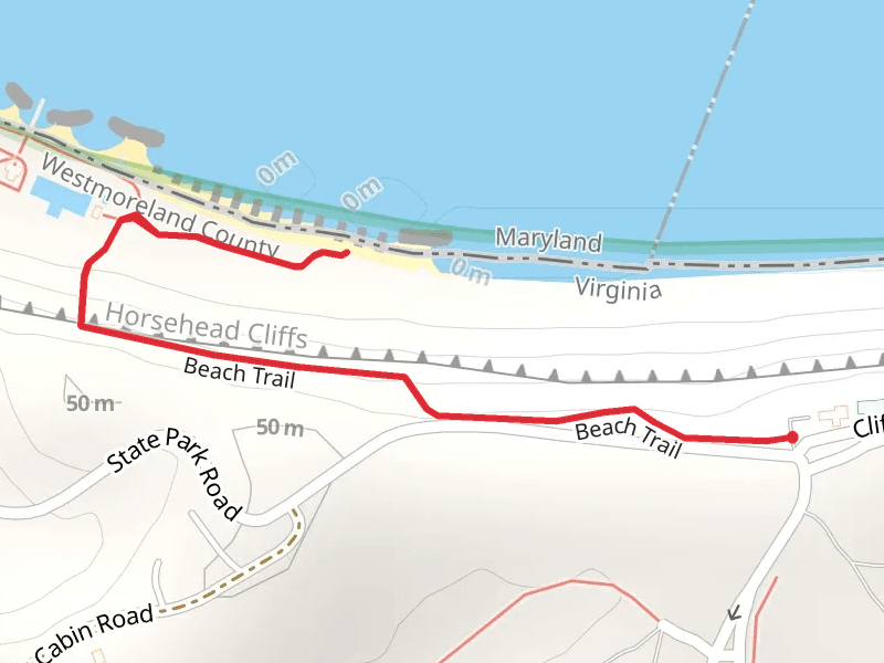 Horsehead Cliffs - Beach Trail