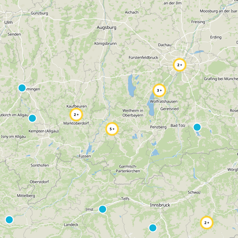 Weilheim-Schongau Static Map