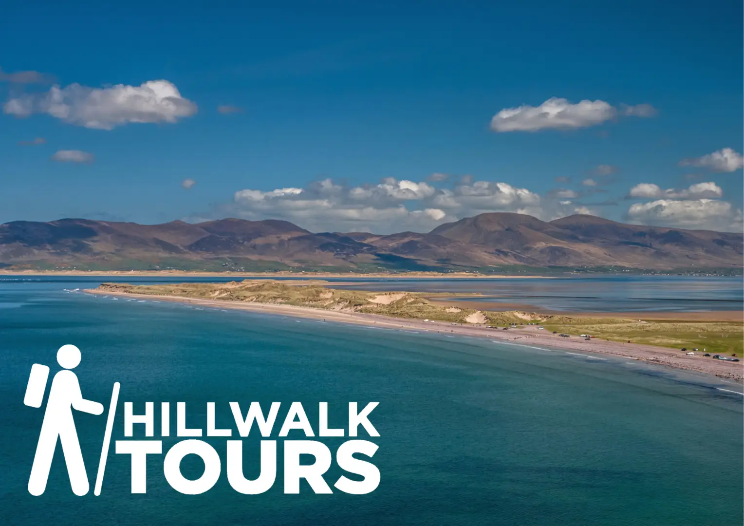 An image depicting the trail Kerry Way 5-Day Gentle Tour (Hillwalk Tours) and its surrounding area.