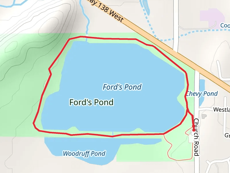 Ford's Pond Loop Path