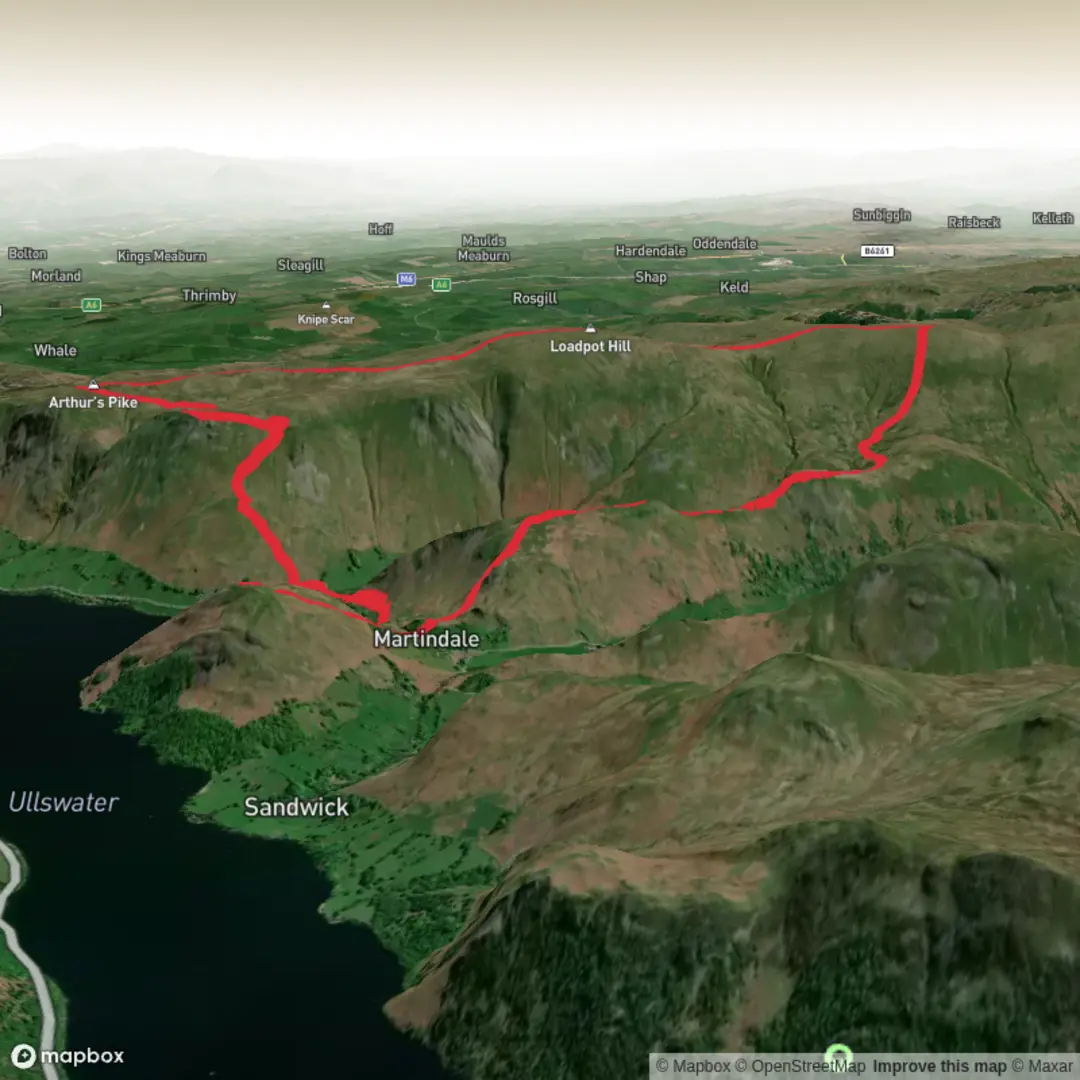 An image depicting the trail FusedaleCircuit and its surrounding area.