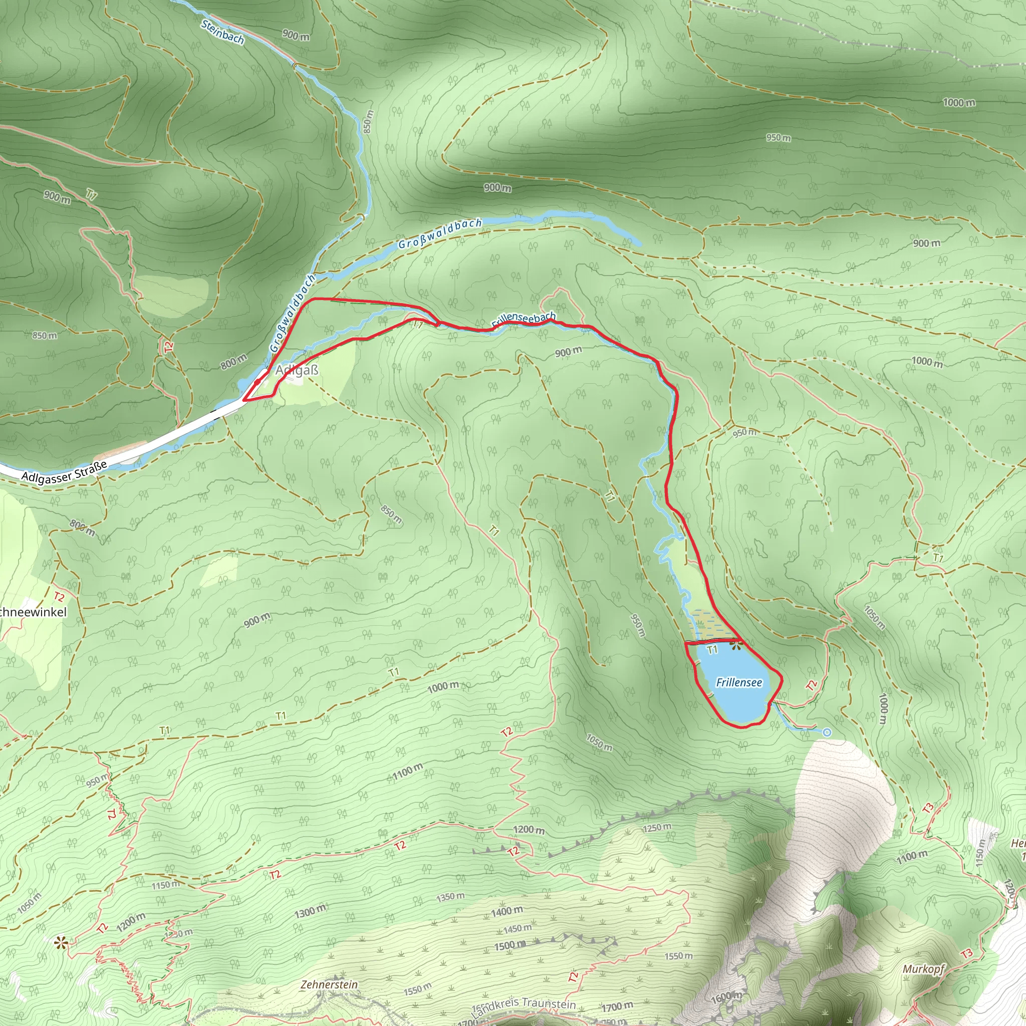 Frillensee Loop via Frillensee Runde | Traunstein | Germany