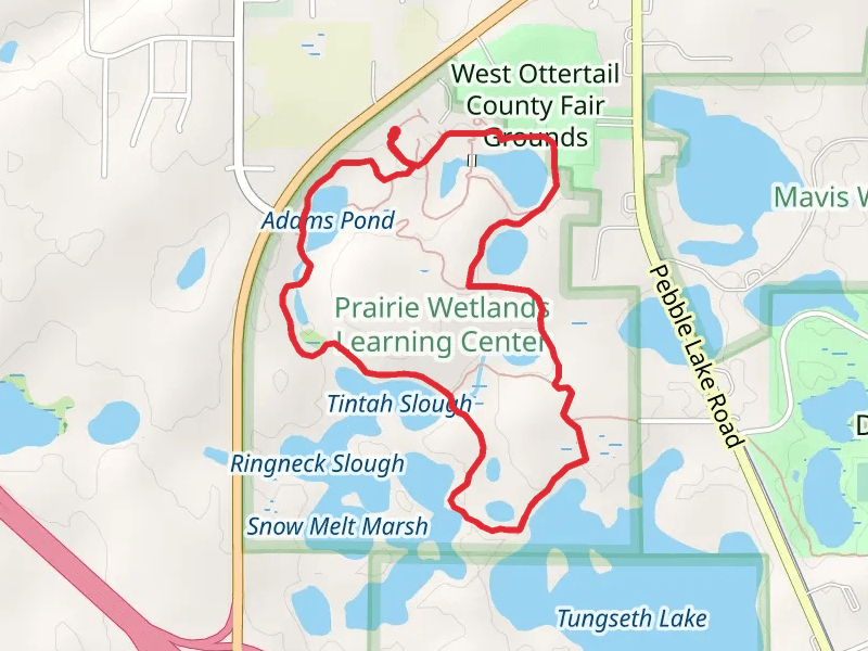 Wetland Way and Tatanka Loop Trail