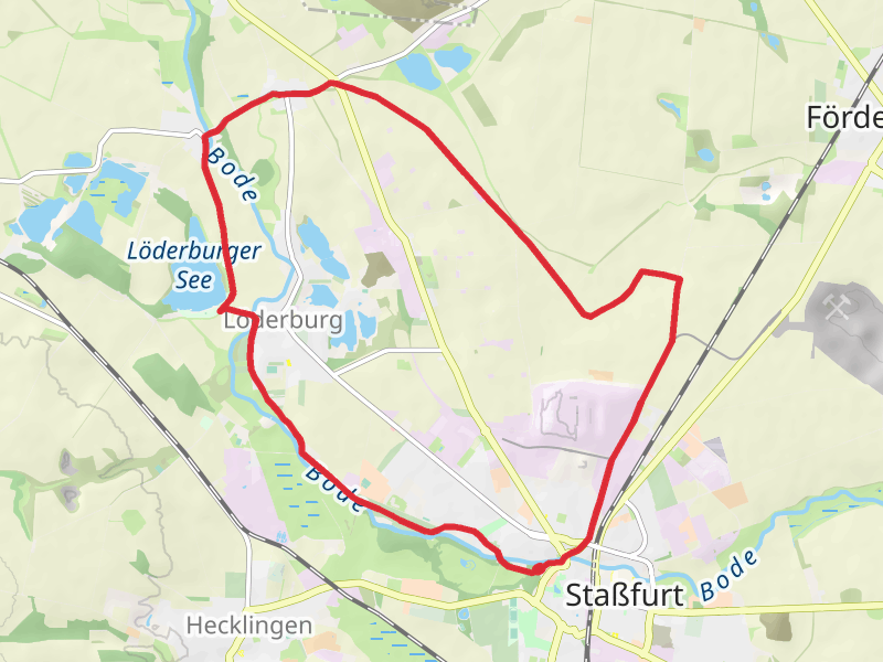 Stassfurt Loop via Loderburger See