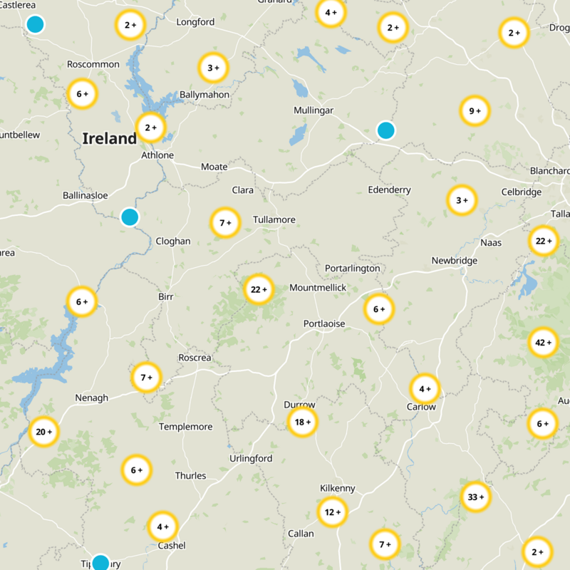 County Laois Static Map