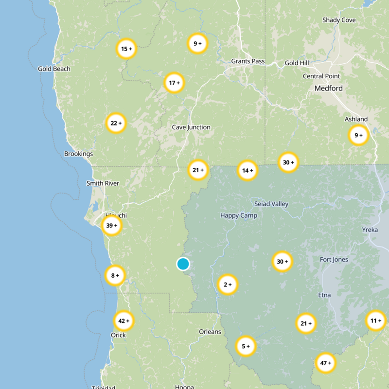 Siskiyou Static Map