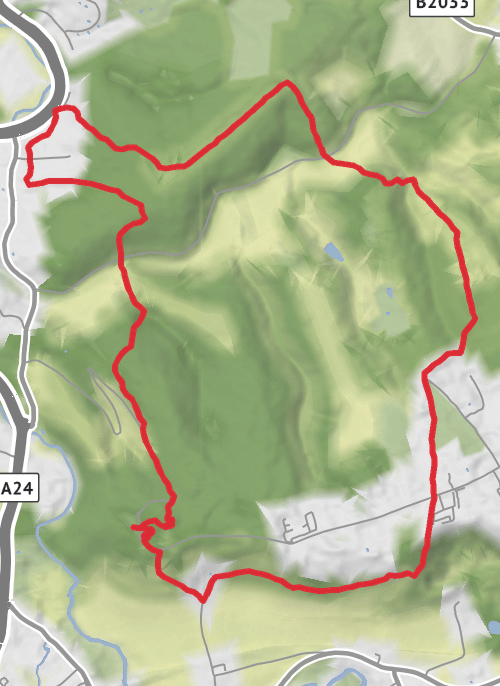 Ep.17 - The Box Hill Hike mobile static map