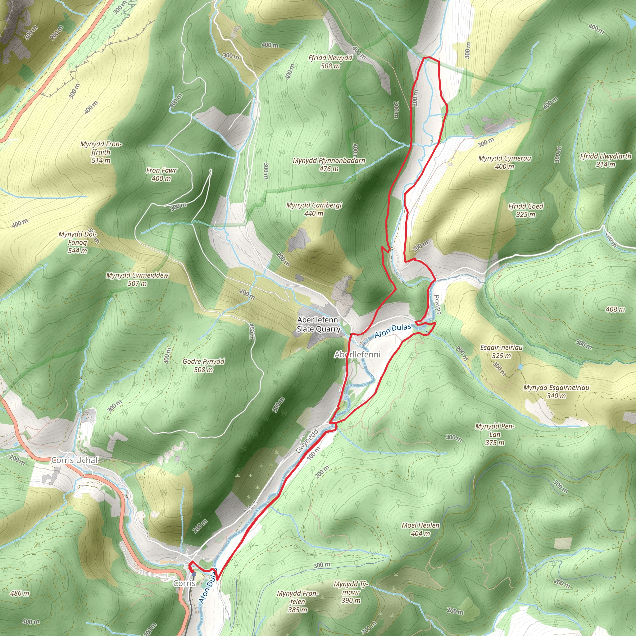Cwm Ratgoed (28) mobile static map