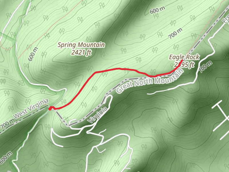 Eagle Rock via Tuscarora Trail