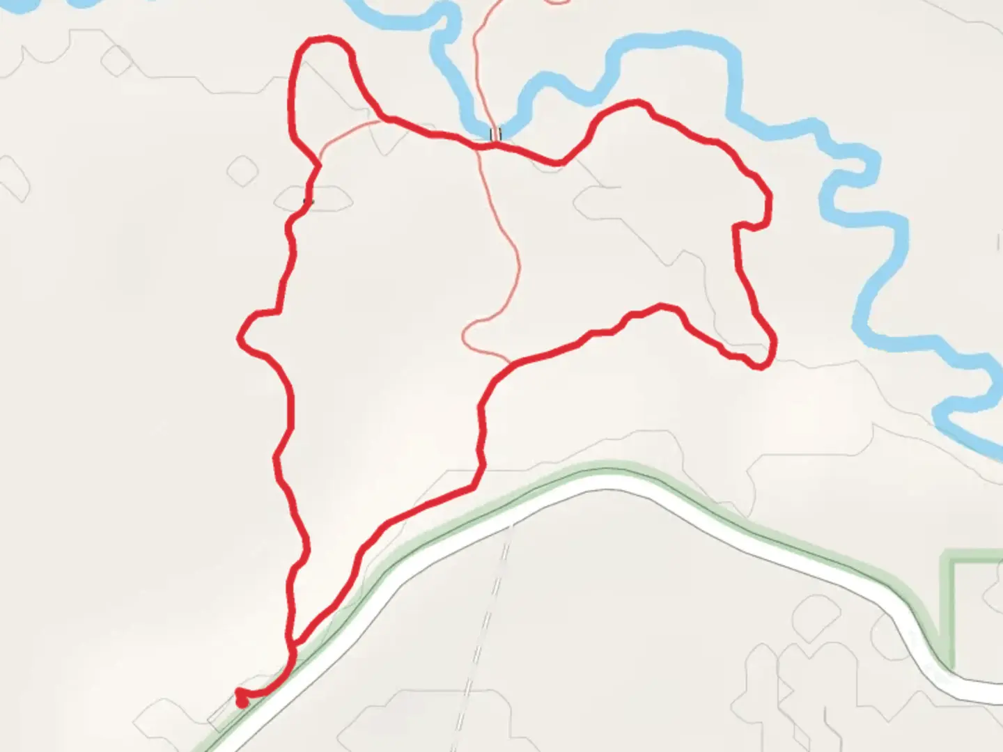 An image depicting the trail Kirby Nature Loop Trail and its surrounding area.