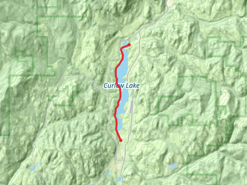 Ferry County Rail Trail - Curlew Lake