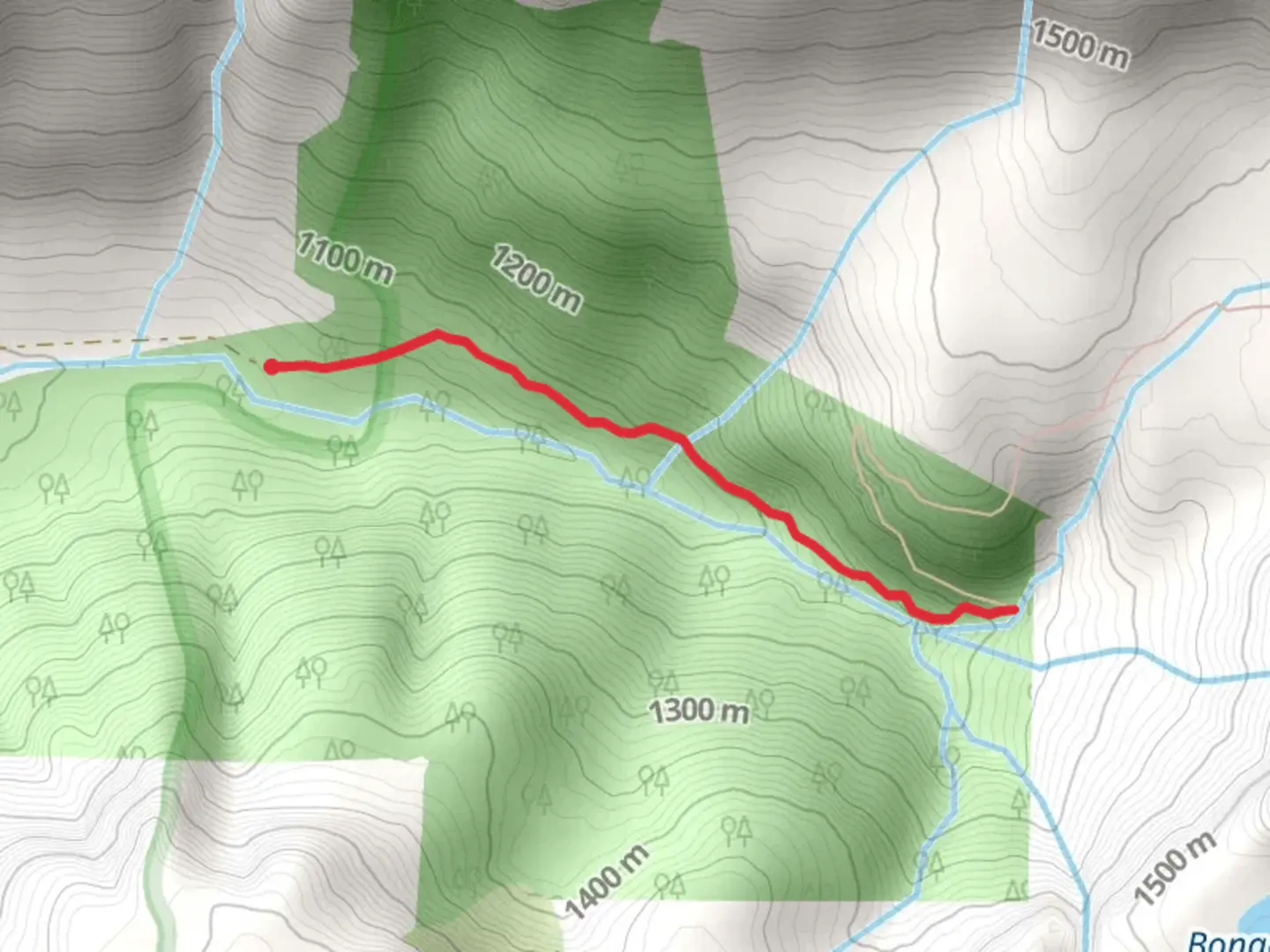 An image depicting the trail Black Creek Trail and its surrounding area.