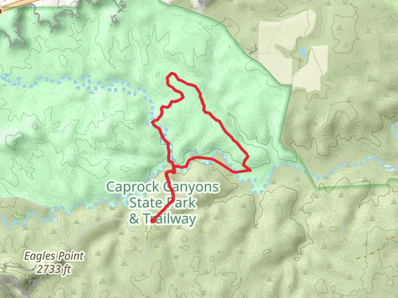 Trail G - Wild Horse and Trail H - Mesa Trail Loop