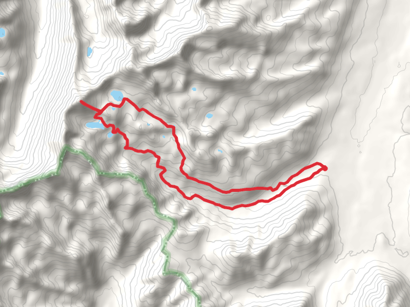 Jarvis, Standhope Peak and Broad Canyon Loop Trail